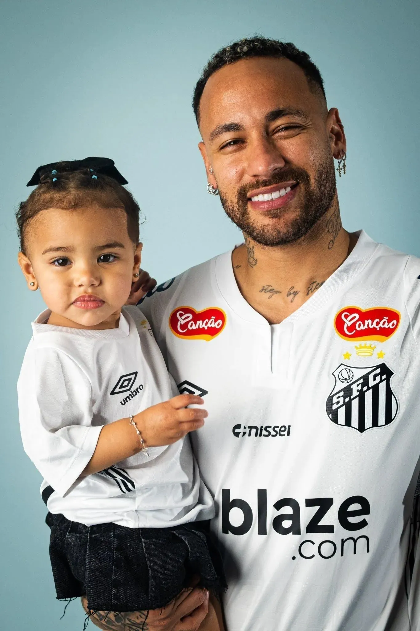 Neymar e a filha Mavie – Foto: CNN Brasil