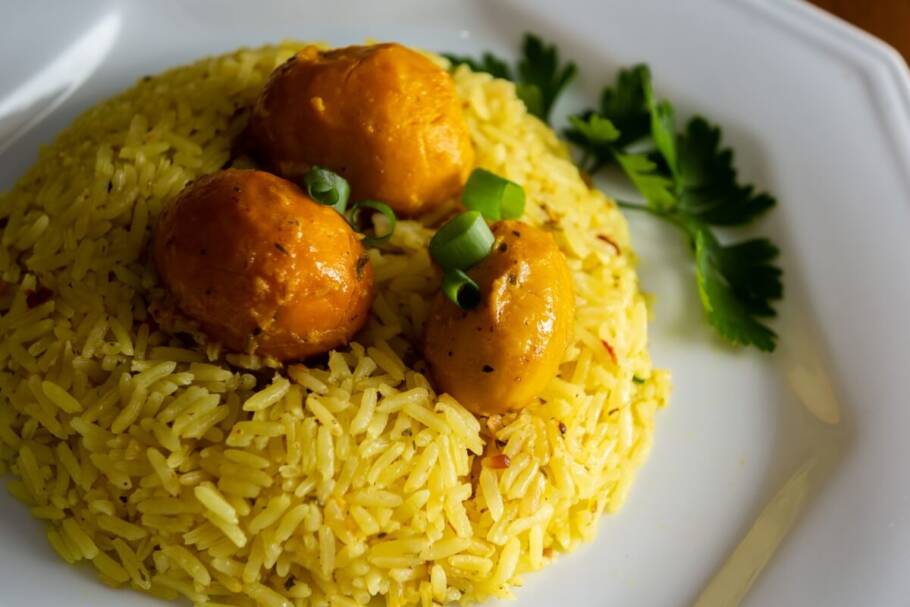 Arroz com pequi, uma das iguarias da culinária de Goiás