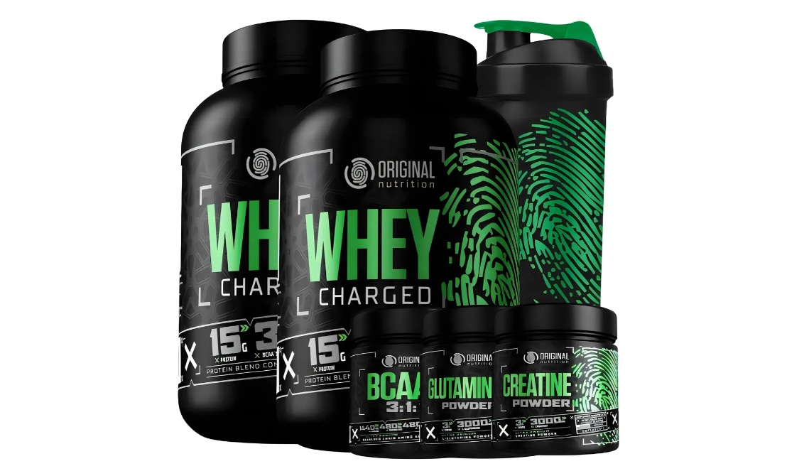O kit da Original Nutrition custa R$95,97 no Mercado Livre