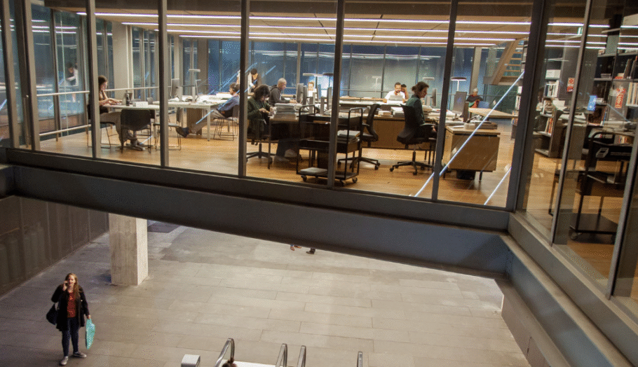 A biblioteca dos IMS é um dos lugares mais tranquilos e modernos de SP