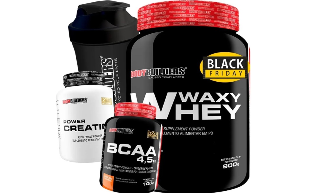 O kit da Bodybuilders custa R$69,43 no Mercado Livre