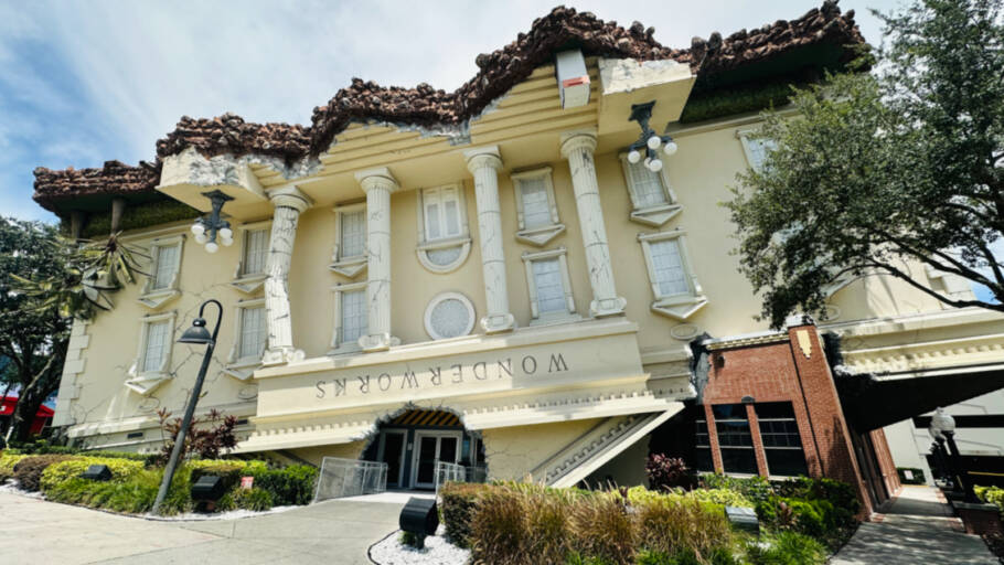 WonderWorks é um centro de diversões no The Pointe Orlando (veja mais fotos neste link)