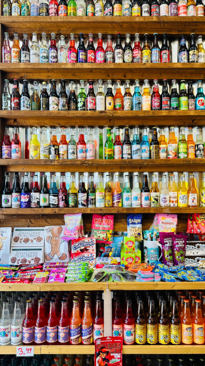 Os refrigerantes mais exóticos estão nesta lojinha no The Pointe Orlando