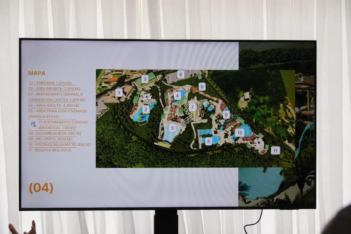 Projeto do parque – Foto; Prefeitura de Poá