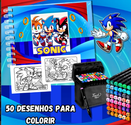 Este livro do Sonic está com 38% OFF, saindo por R$98