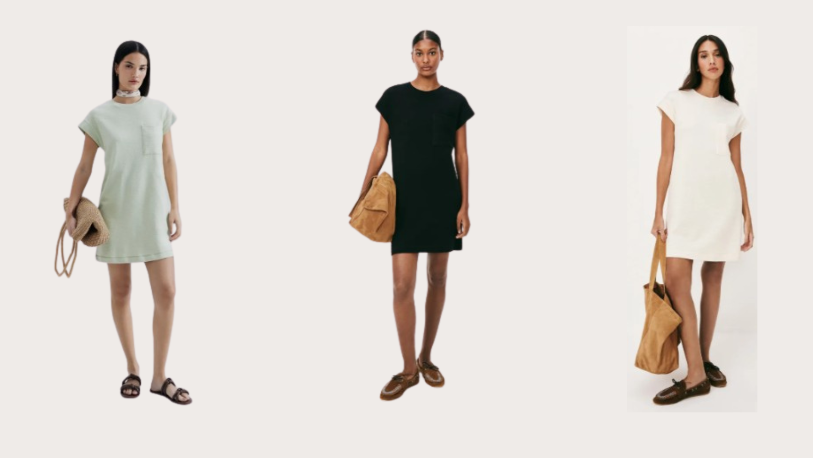 Vestido básico curto da Hering custa R$85,49