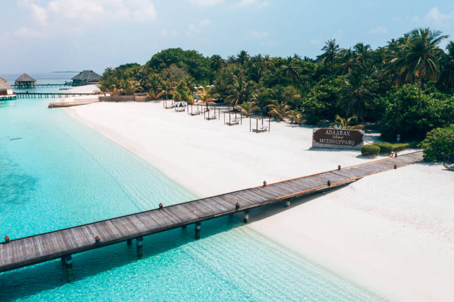 Adaaran Select Meedhupparu oferece todos os privilégios de um all-inclusive de alto padrão