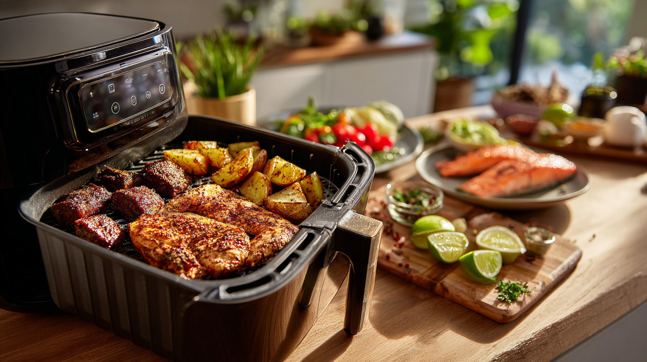 Carnes magras e cortadas em pedaços menores ficam prontas rapidamente e mantêm a suculência
