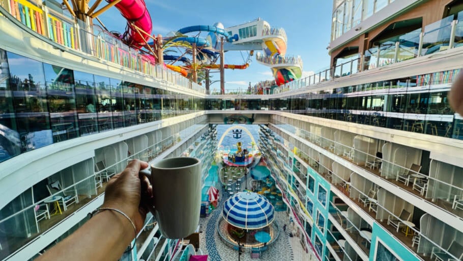 Star of the seas, o maior navio do mundo, tem 20 decks