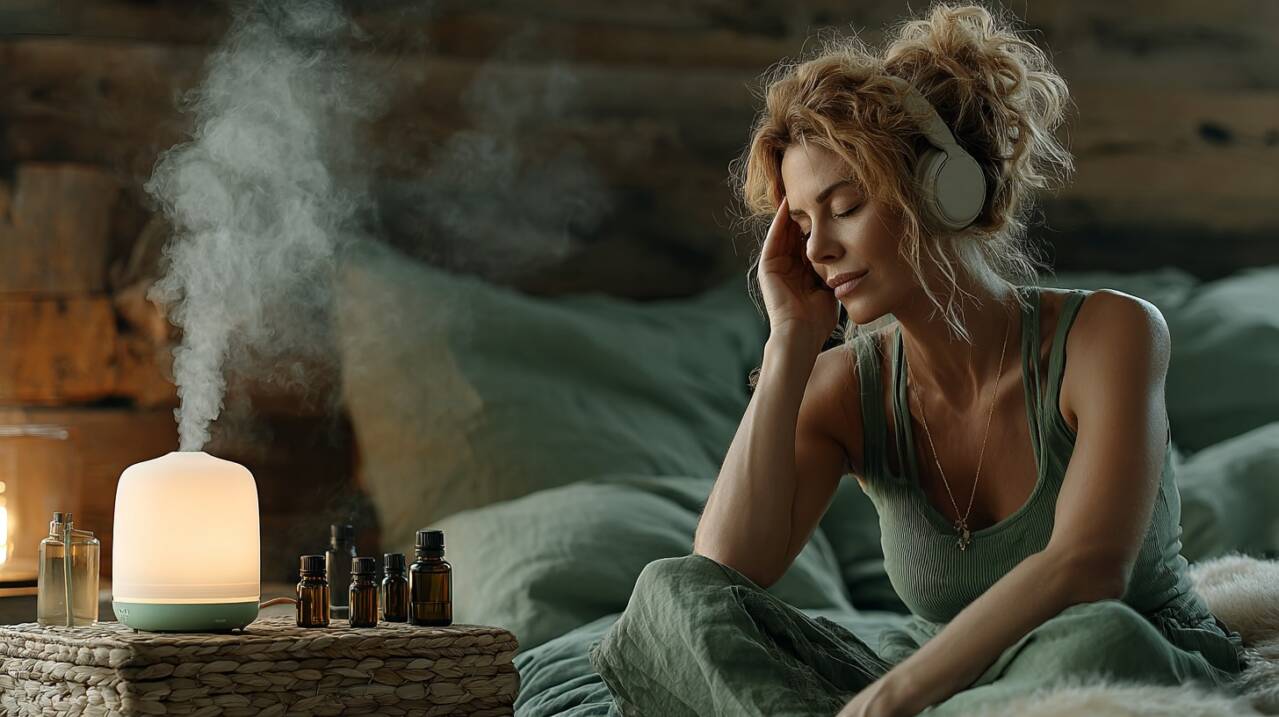 Entre os óleos essenciais mais utilizados para o alívio das cefaleias, destaca-se a lavanda