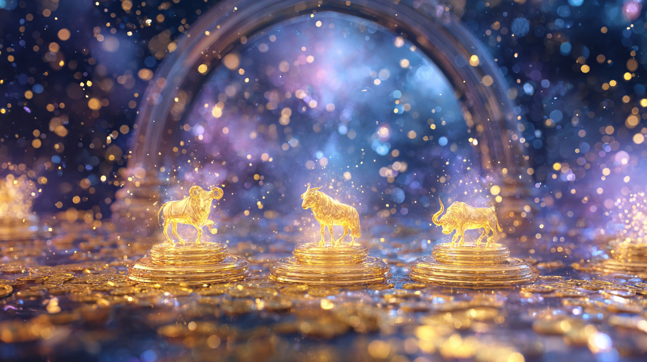 Durante este período, as previsões apontam três signos que estarão no centro das atenções quanto à sorte financeira