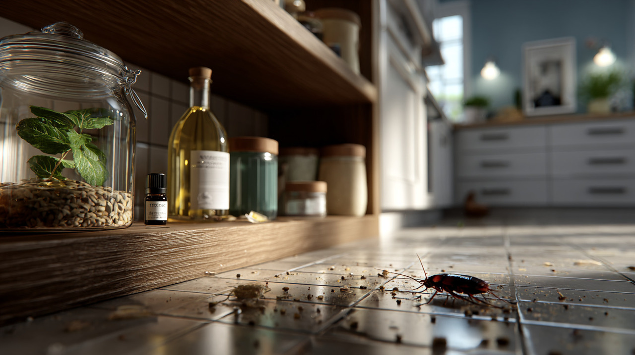 Esses insetos procuram locais escuros, úmidos e com restos de alimento