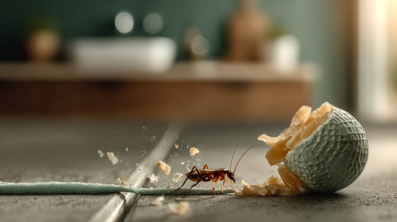 O mentol presente na pasta de dente é o principal responsável por afastar insetos rasteiros como baratas e formigas