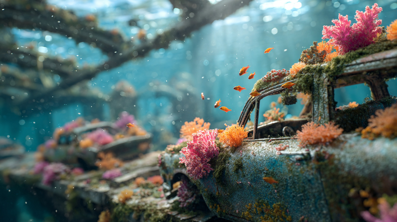 A ideia é transformar o fundo do mar em um espaço que protege o ecossistema e, ao mesmo tempo, atrai visitantes curiosos