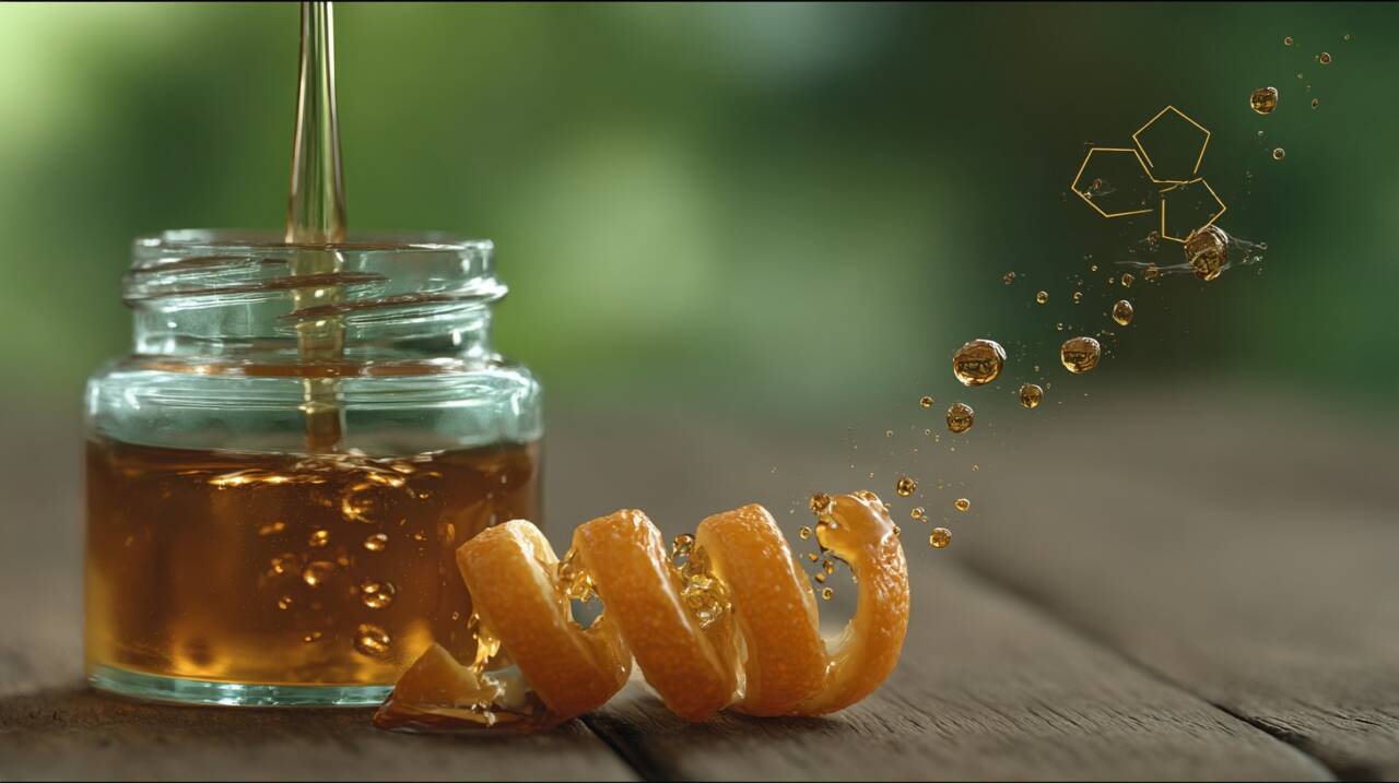 aroma cítrico é disperso pela brisa, ajudando a evitar o uso de produtos químicos no lar