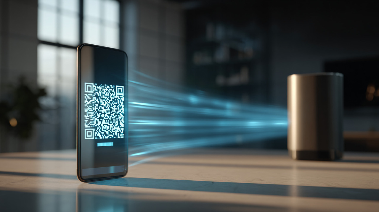 Uma das opções mais acessíveis atualmente é a leitura de códigos QR presentes no próprio equipamento de rede