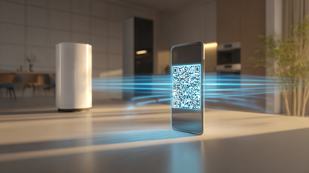 Uma das opções mais acessíveis atualmente é a leitura de códigos QR presentes no próprio equipamento de rede