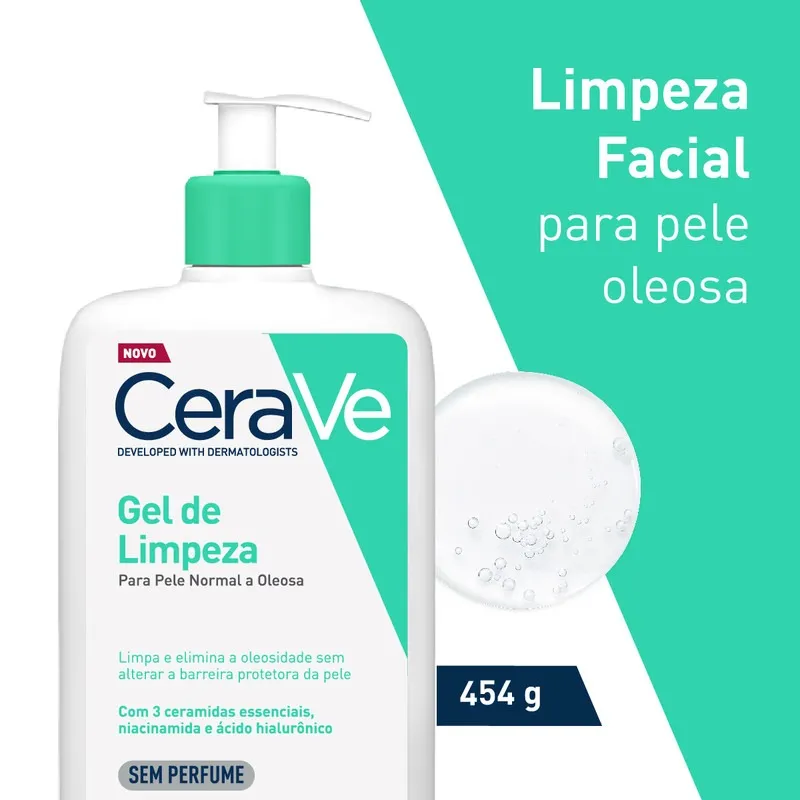 Gel de limpeza CervaVe por R$69,11