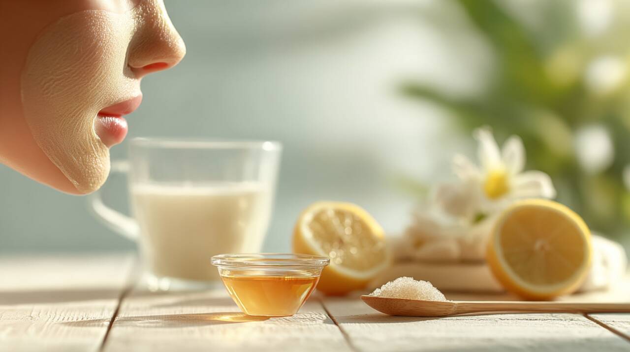 Uma das receitas caseiras mais populares para remover cravos é a máscara à base de gelatina incolor e leite