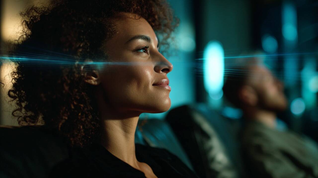 A tecnologia sound beaming opera por meio de emissores direcionais capazes de projetar ondas sonoras em linhas específicas