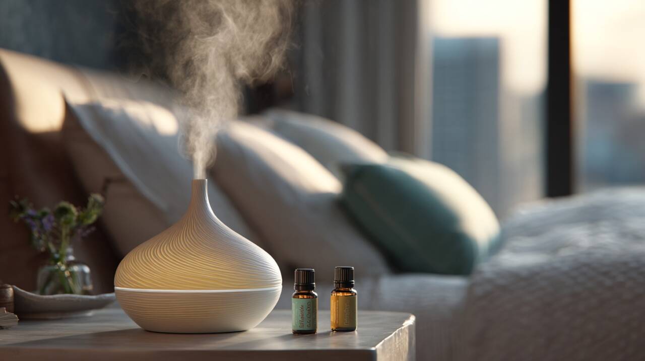 A incorporação do óleo essencial na rotina matinal pode ser feita de diferentes formas práticas