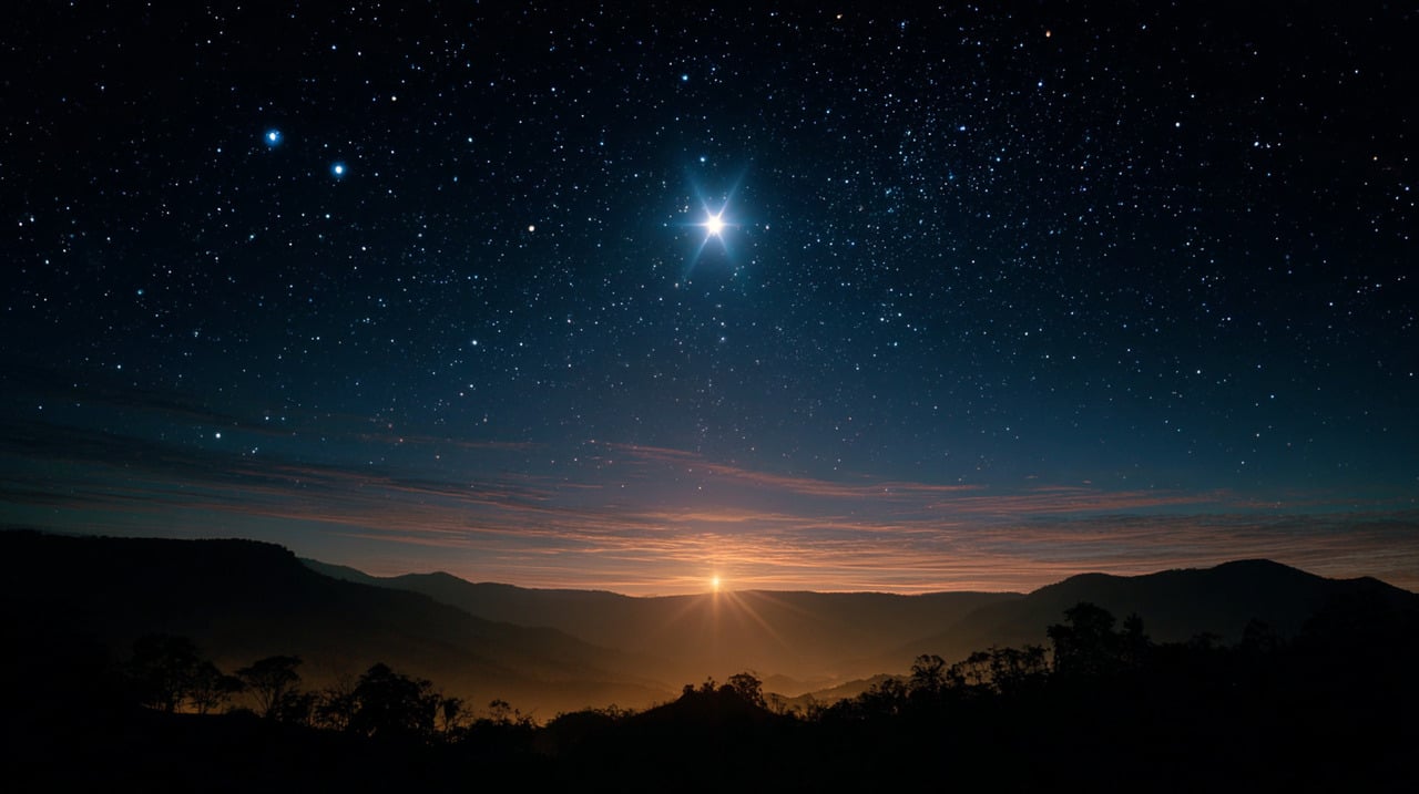 O que é aquela "estrela" realmente brilhante no leste depois do anoitecer?