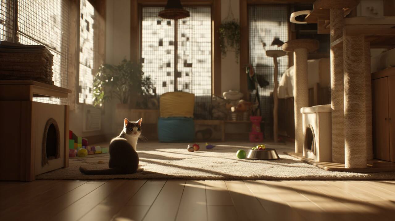 Deixar um gato sozinho requer algumas precauções específicas para preservar sua saúde e segurança