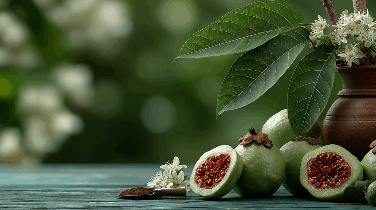 O goiabeiro é um exemplo de planta que oferece benefícios variados