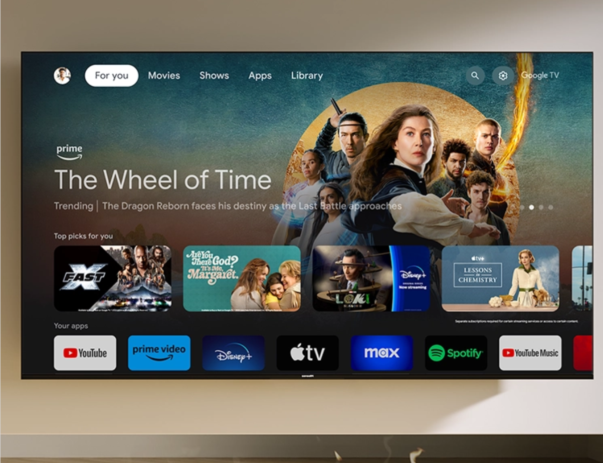 A Smart TV Q6N QLED de 65″ da Hisense sai por R$2.802,99 (32% OFF + cupom de R$100 OFF)