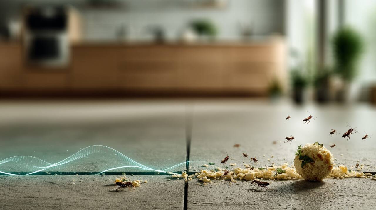 O mentol presente na pasta de dente é o principal responsável por afastar insetos rasteiros como baratas e formigas