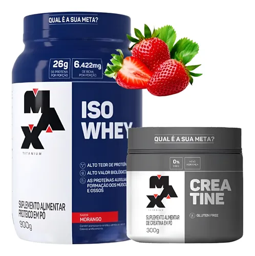 Kit da Max Titanium saindo por R$285