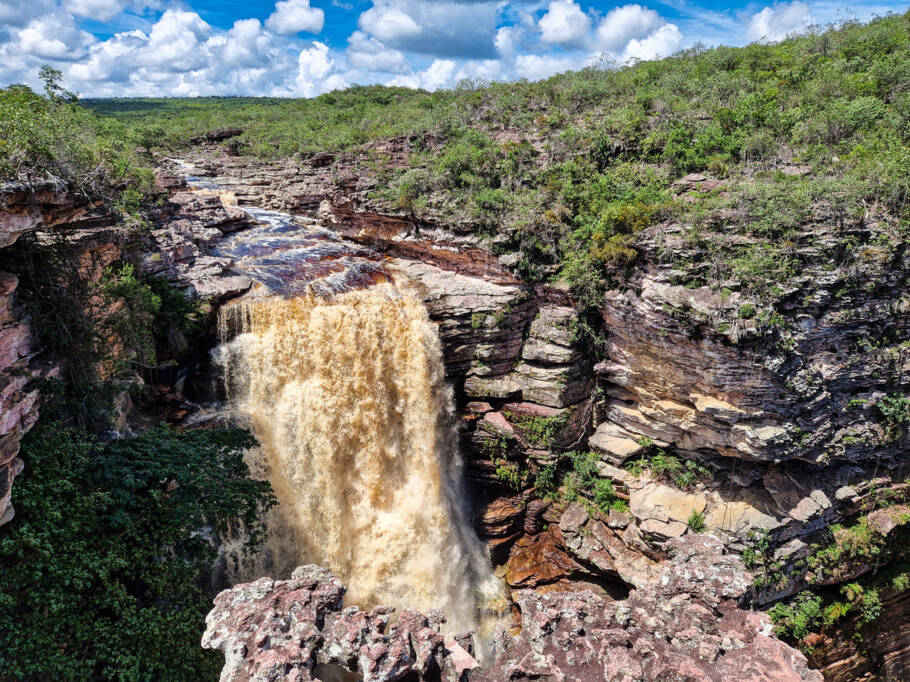 cachoeira do Buracão, Ibicoara, na Chapada Diamantina (BA)