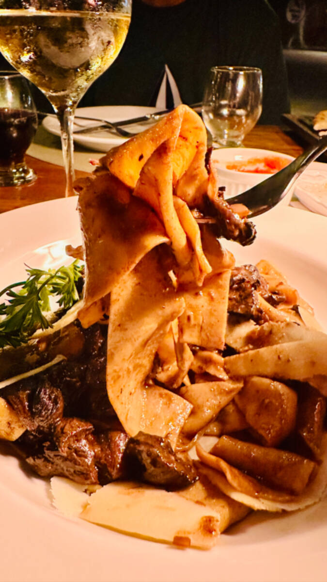 Pasta ao funghi do Tucana Blu