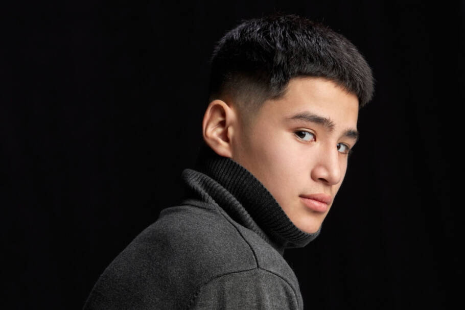 O caesar cut é ideal para quem gosta de um corte diferente(Imagem: Master1305 | Shutterstock)