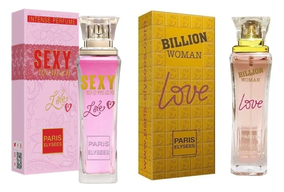 Por R$135,80, você leva o Billion Woman Love e o Sexy Woman Love