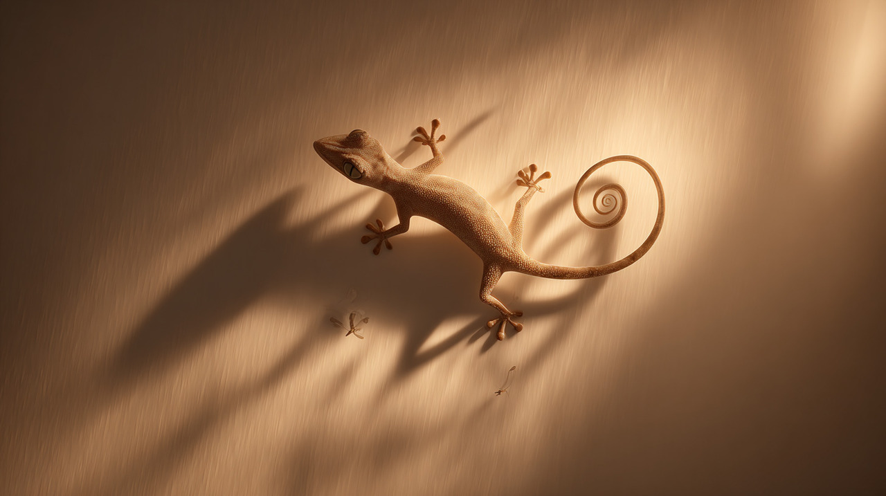 Entre os fatores que levam as lagartixas a procurar abrigo em áreas residenciais, destaca-se a busca por abrigo e alimento