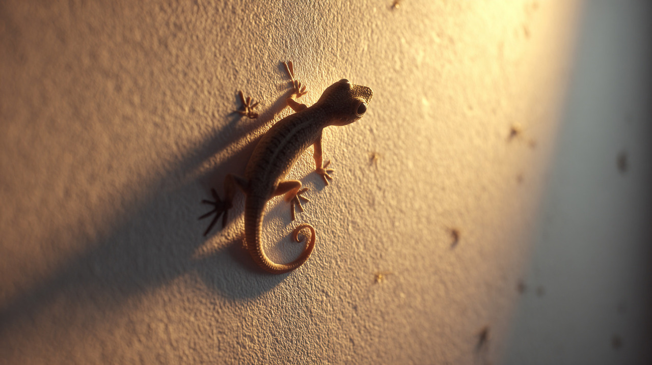 Entre os fatores que levam as lagartixas a procurar abrigo em áreas residenciais, destaca-se a busca por abrigo e alimento