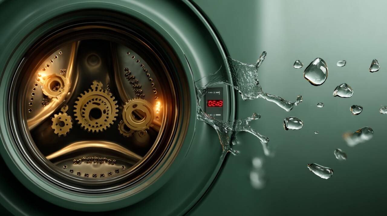 A água desempenha diversas funções no ciclo de lavagem