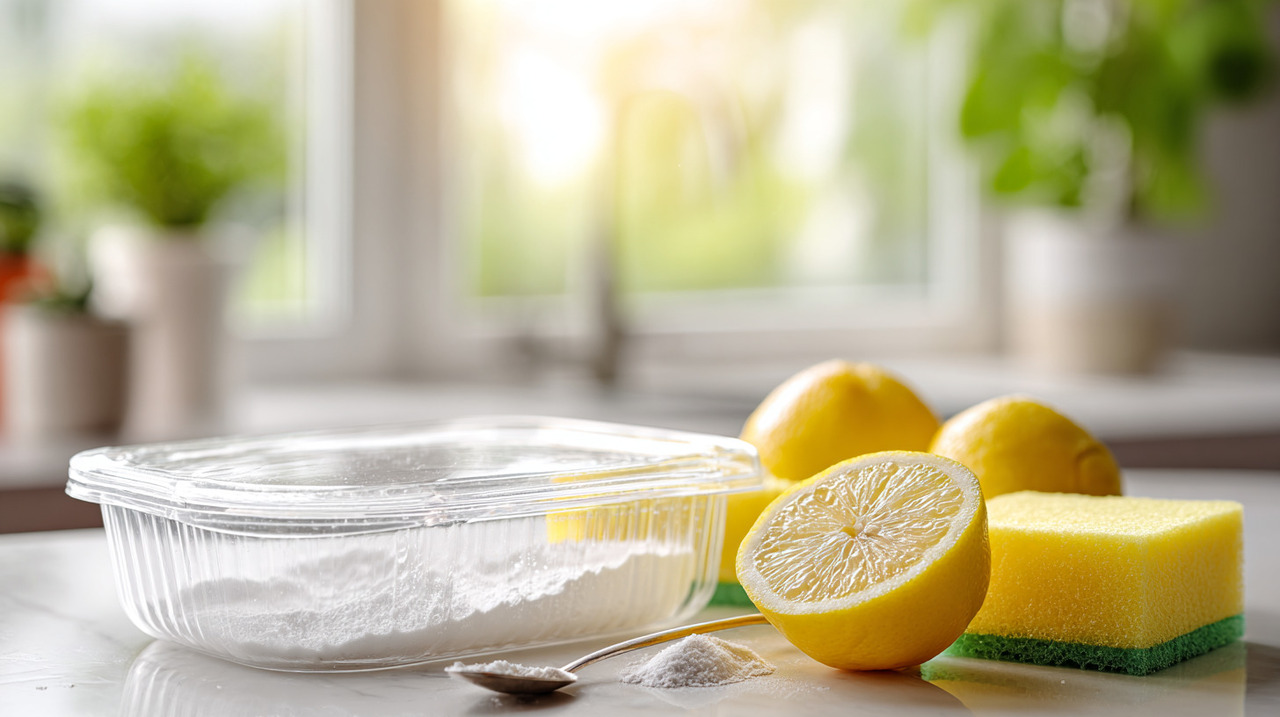 Para um método eficiente, basta utilizar itens comuns da cozinha, como bicarbonato de sódio e limão.