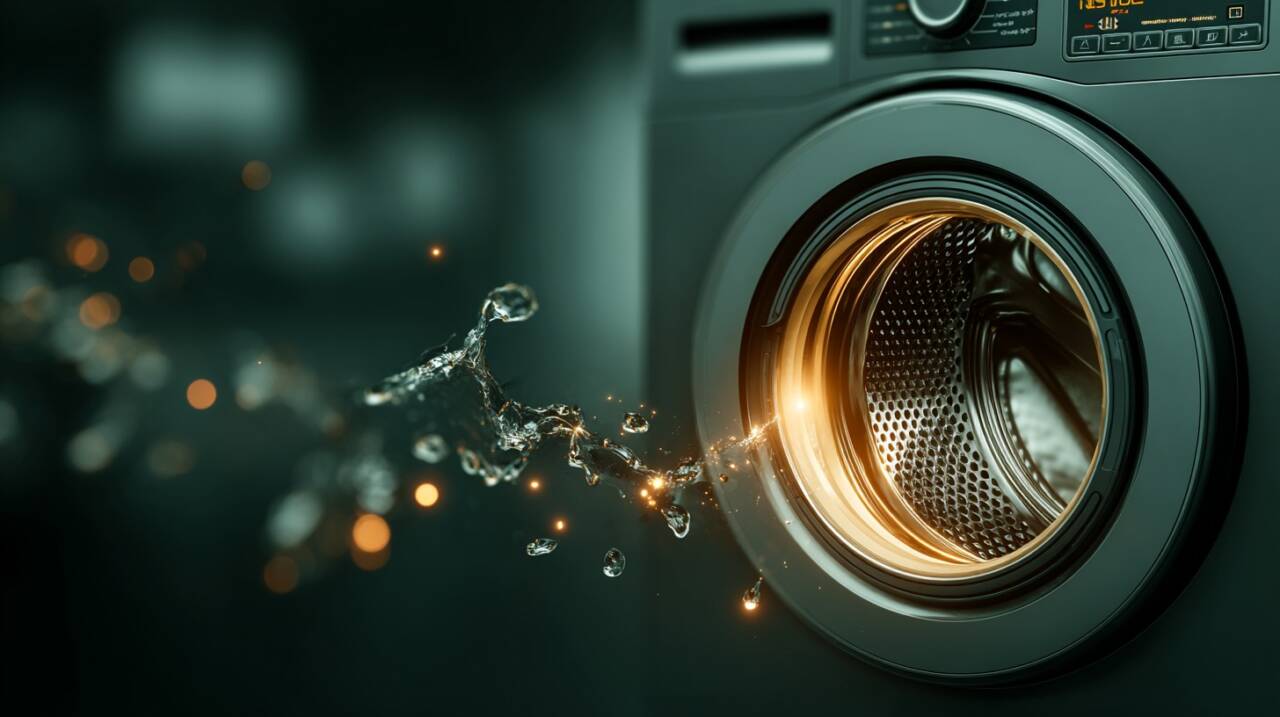 A água desempenha diversas funções no ciclo de lavagem