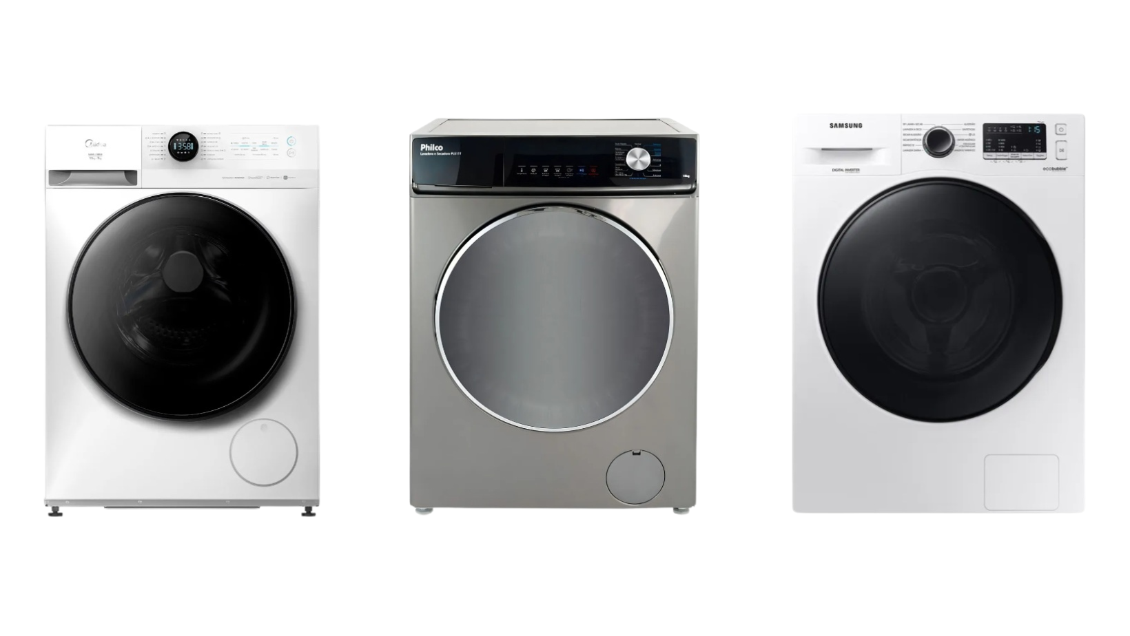 Aproveite os super descontos e cupons em várias máquinas lava e seca