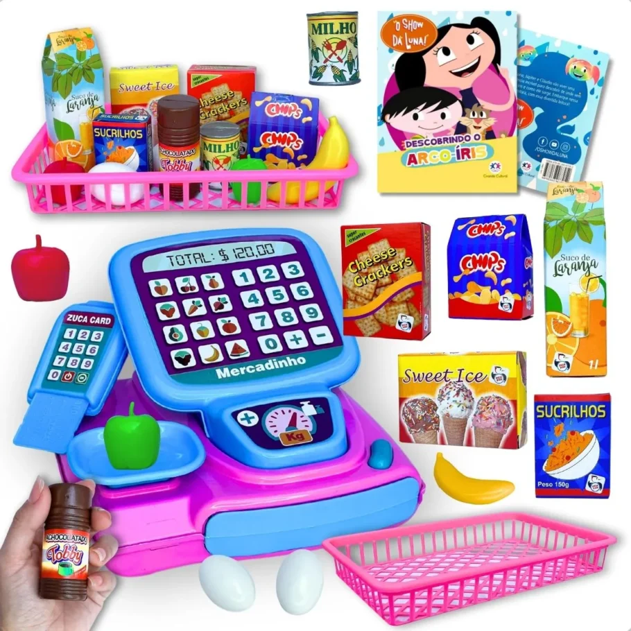 Caixa registradora por R$44,61 (28% OFF)