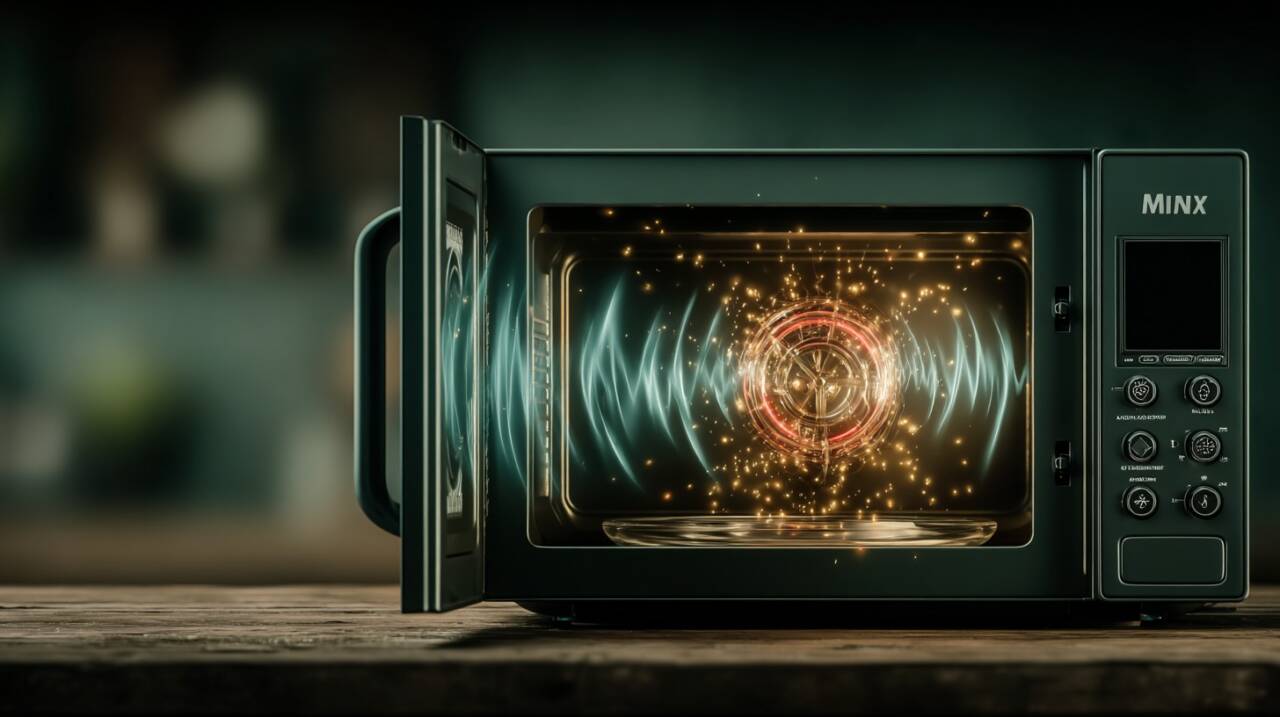 O micro-ondas foi projetado para transferir energia das ondas eletromagnéticas diretamente aos alimentos