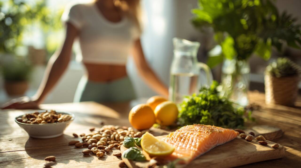 A ingestão correta de nutrientes essenciais, como vitaminas, proteínas e minerais, é decisiva na renovação celular.