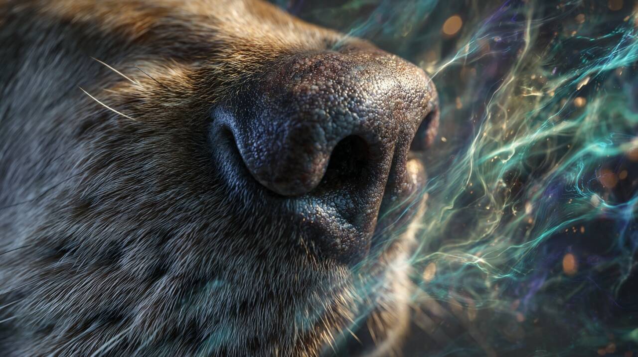 A estrutura nasal dos cães é extremamente complexa e eficiente