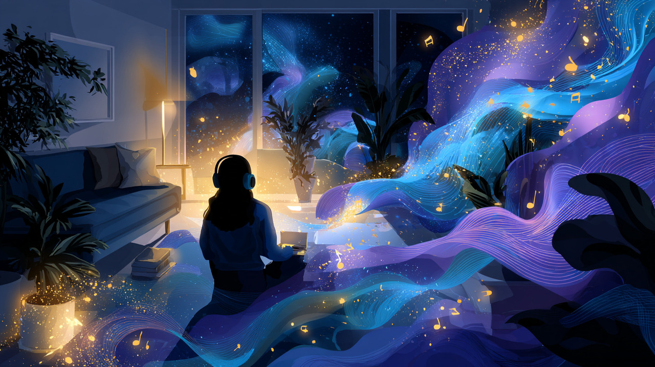 Playlists terapêuticas são conjuntos de músicas selecionadas de acordo com determinado propósito, como acalmar a mente