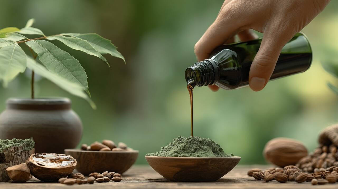 A principal característica que atrai a atenção de produtores para o nim é a obtenção do óleo de nim