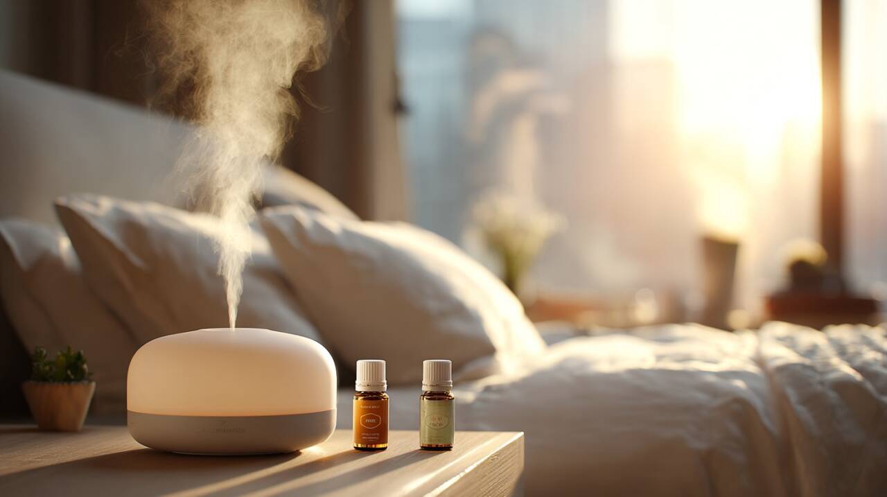 A incorporação do óleo essencial na rotina matinal pode ser feita de diferentes formas práticas