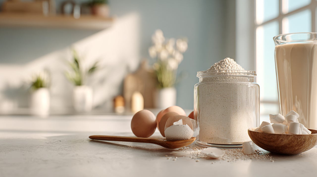 A casca do ovo é particularmente valorizada devido à sua alta concentração de carbonato de cálcio