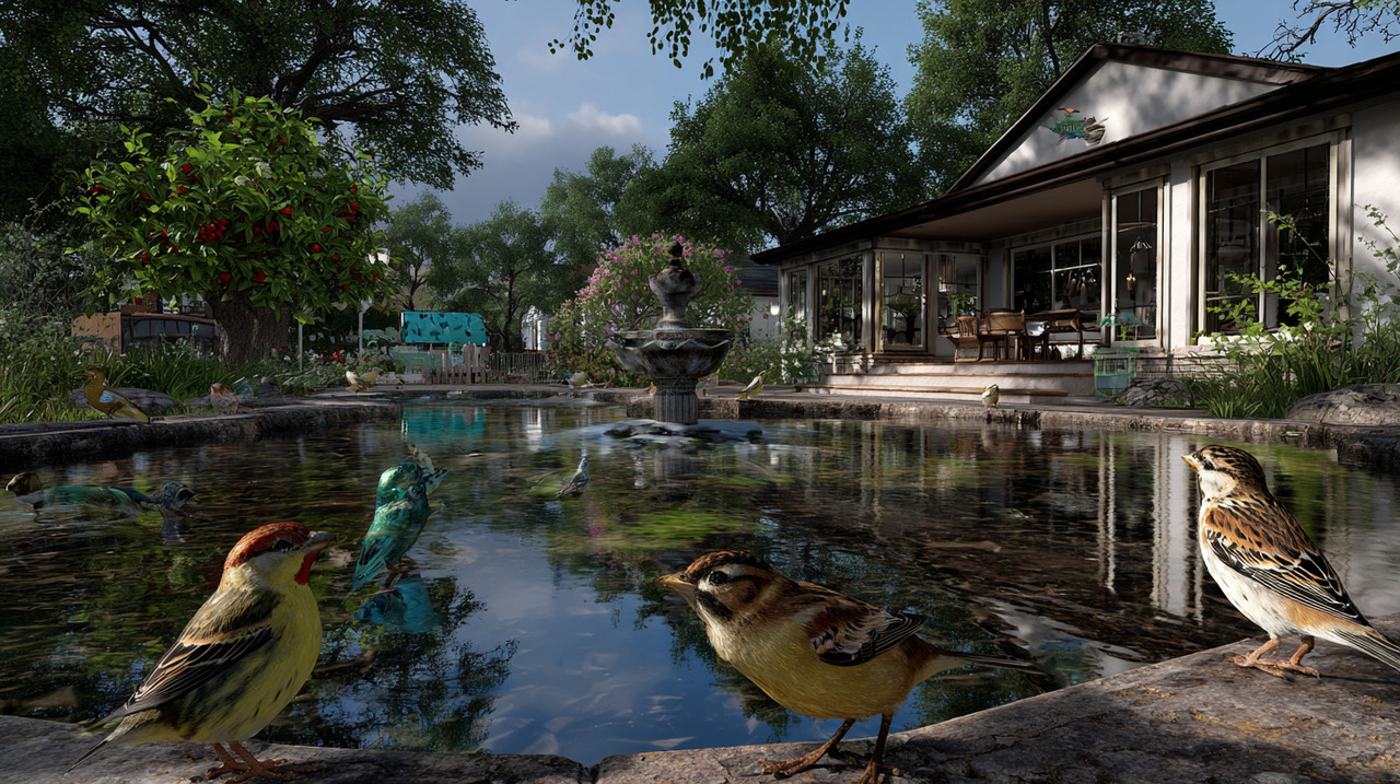 Assim como outros animais, os pássaros buscam locais onde possam encontrar comida, água e segurança